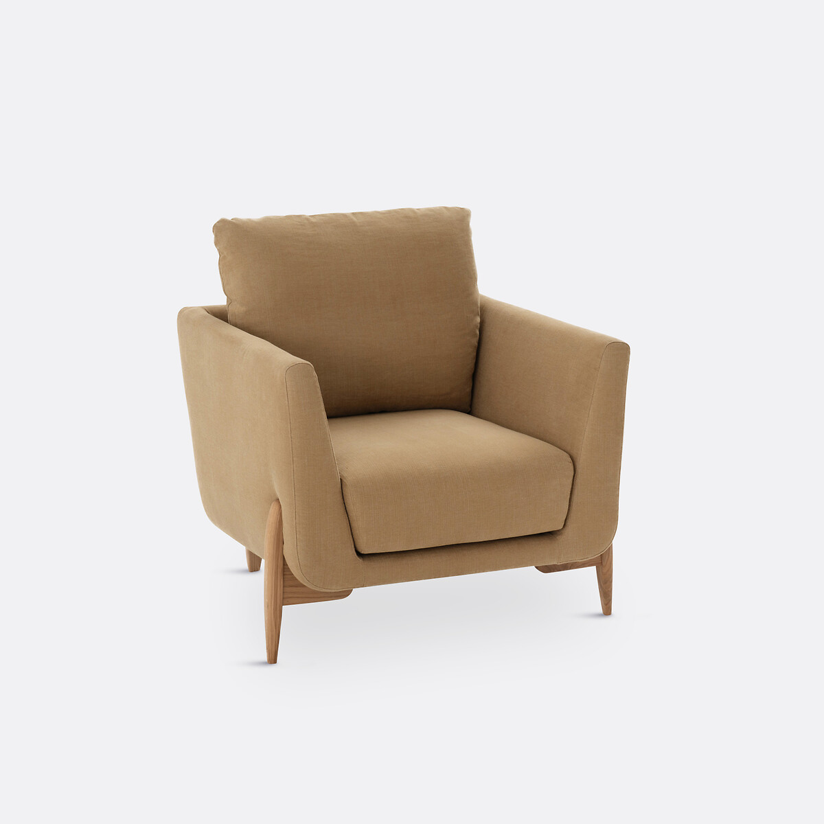 LA REDOUTE INTERIEURS<br>Poltrona de algodão/linho, Cejjy