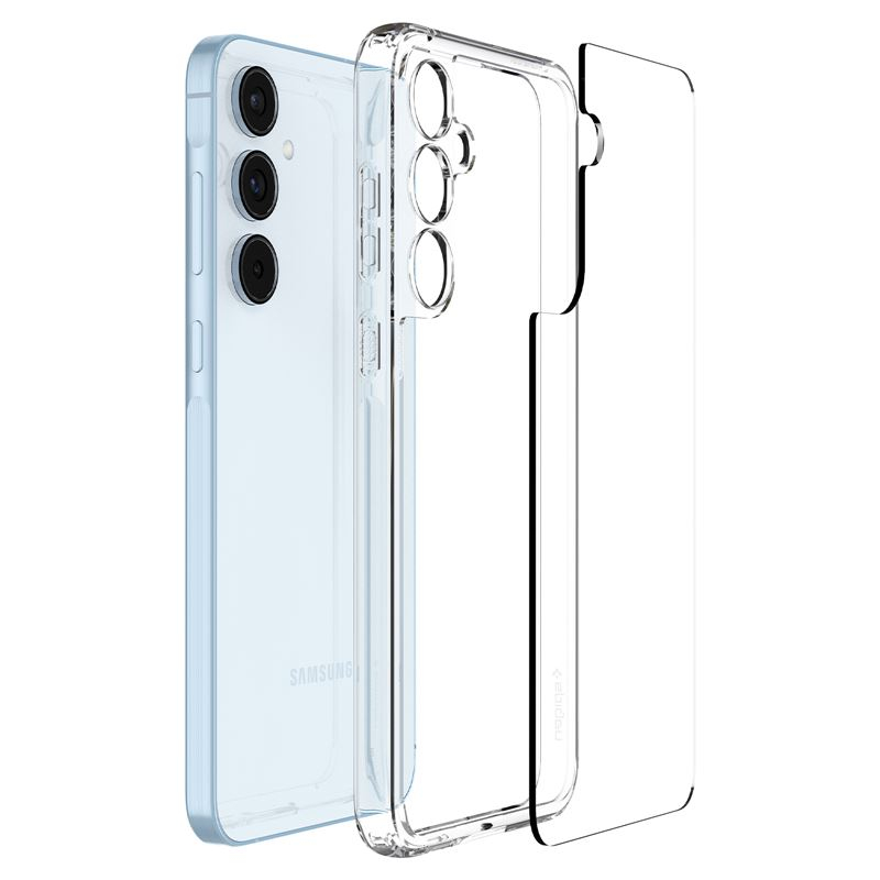 Samsung Galaxy A55 Ultra Hybrid Case Hülle (ACS07528) - Transparent