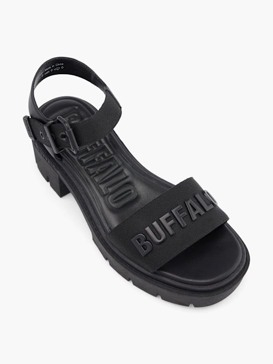 Buffalo Sandalette Schwarz