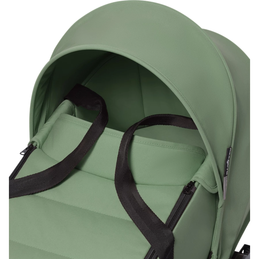 BABYZEN Kinderwagen YOYO2 0+ White mit Liegewanne Peppermint