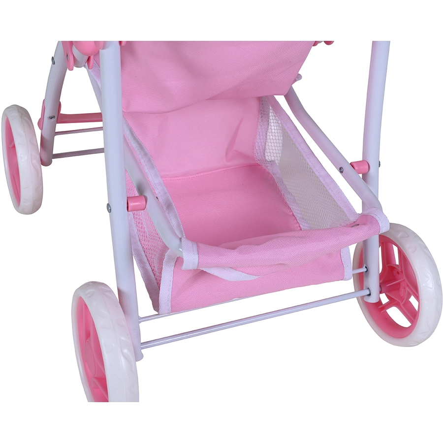 knorr toys® Puppenbuggy Liba - princess white rose