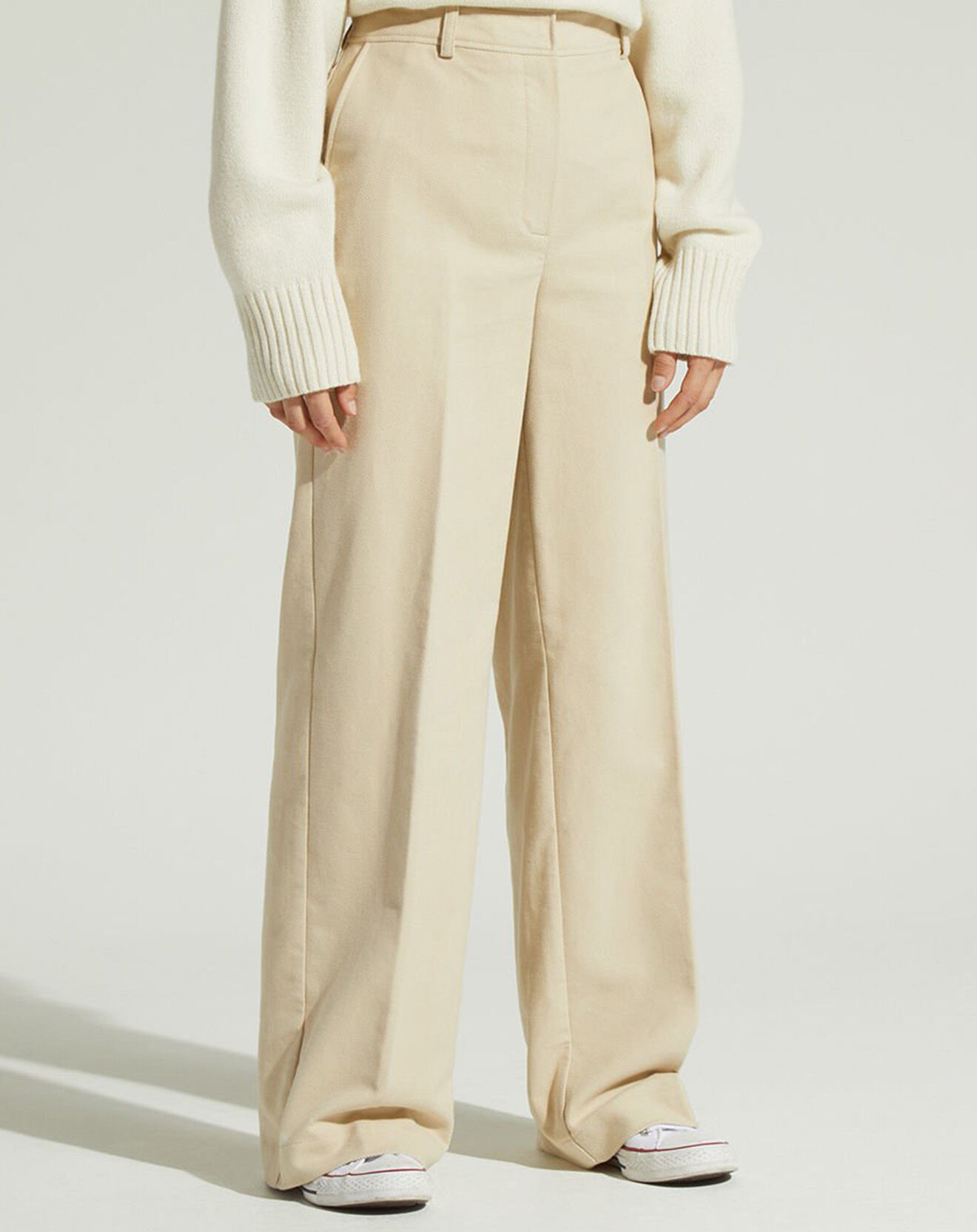 Jodhpur Pantalon large Parc beige
