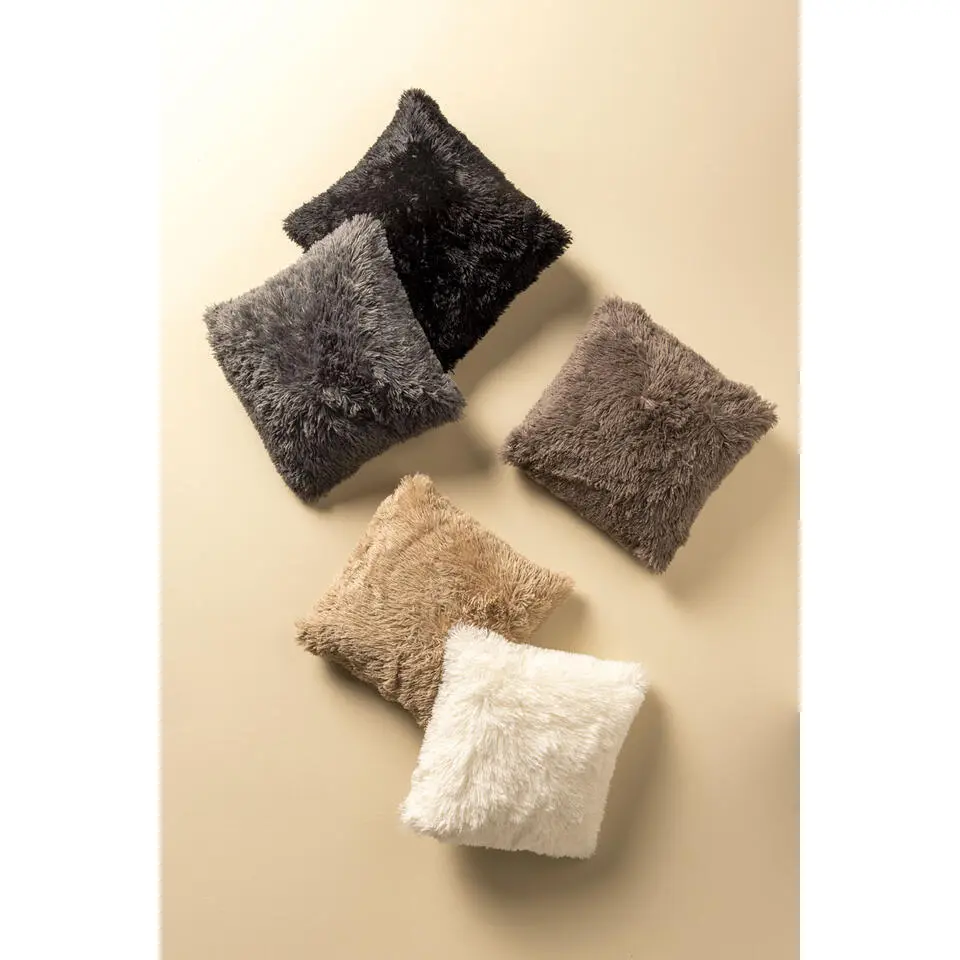Sierkussen Fluffy - Pumice Stone - 45x45 cm
