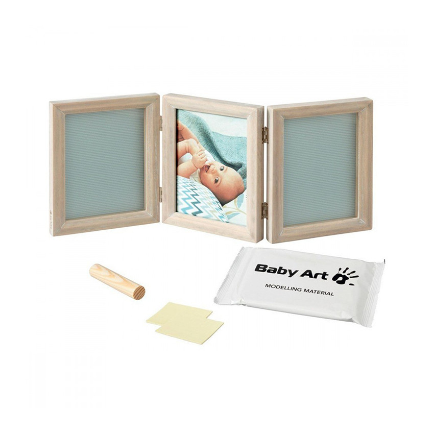 Cadre My Baby Touch - Bois cérusé