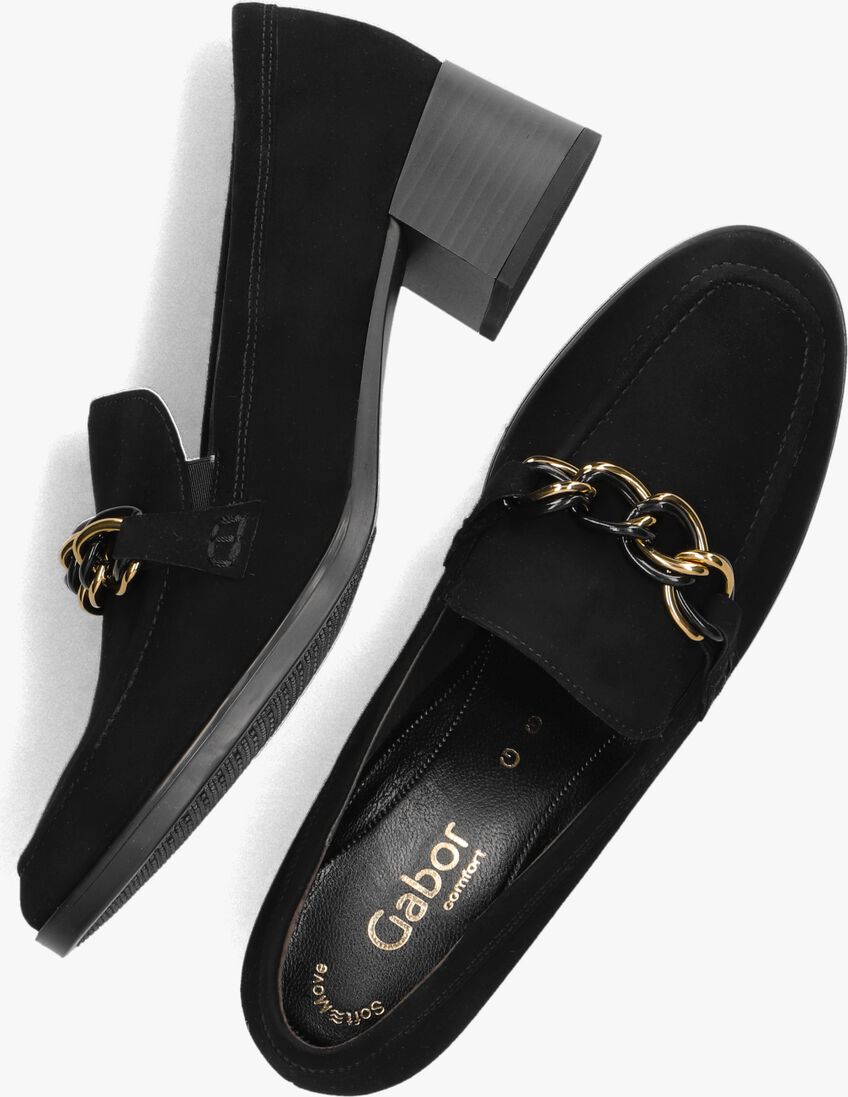 GABOR zwarte gabor loafers 131