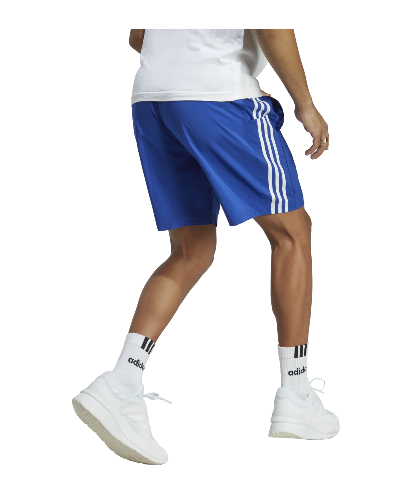 adidas 3S Chelsea Short Blau Weiss