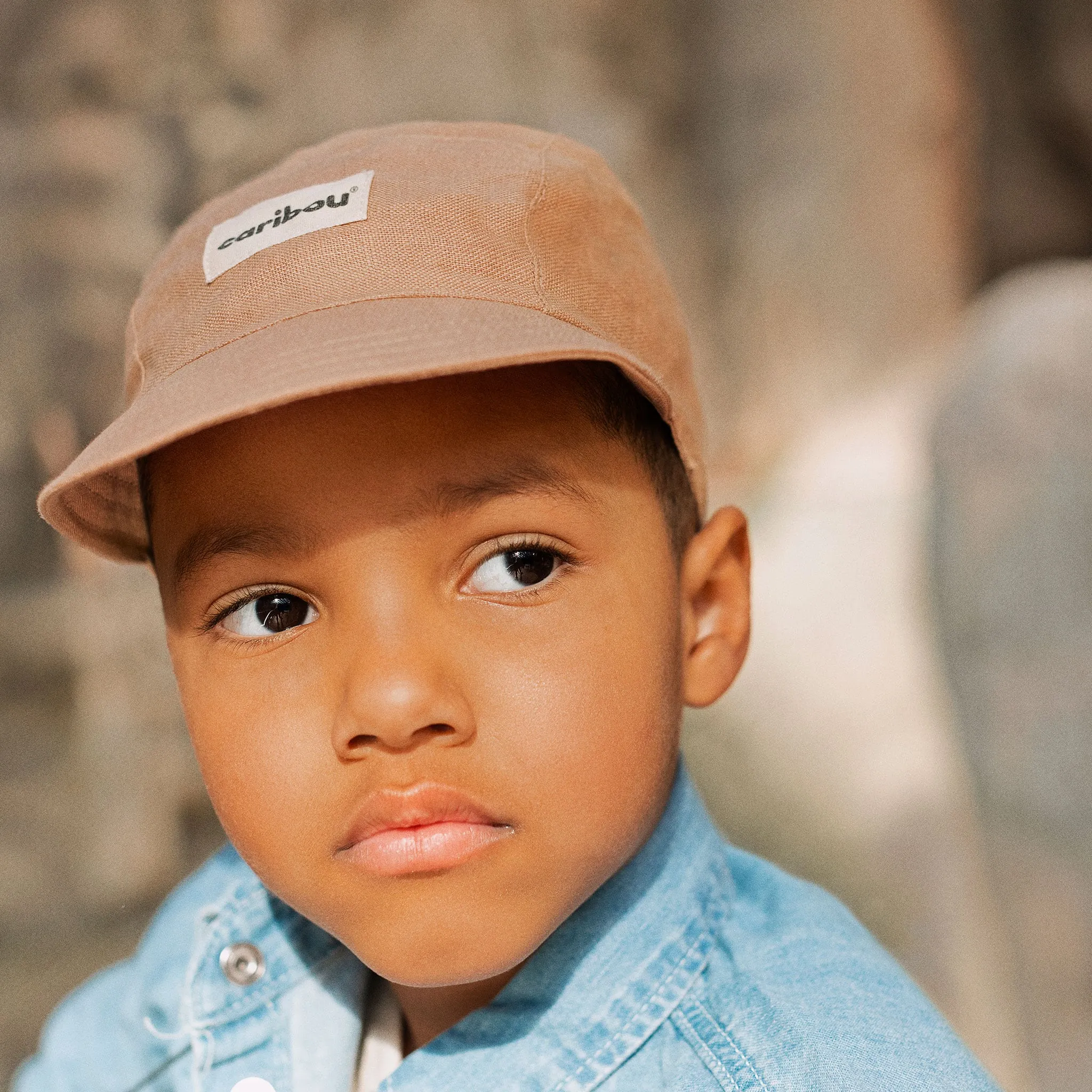 Caribou Casquette Uni Sable 2-12ans