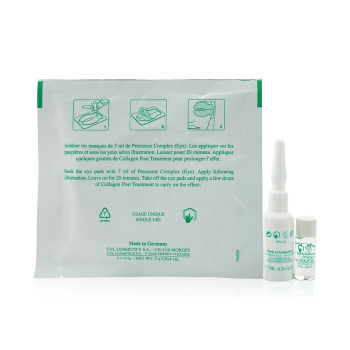 Valmont Máscara Regeneradora de Olhos: Folha de Colágeno para os Olhos   Complexo Precursor   Pós Tratamento de Colágeno  5 Applications