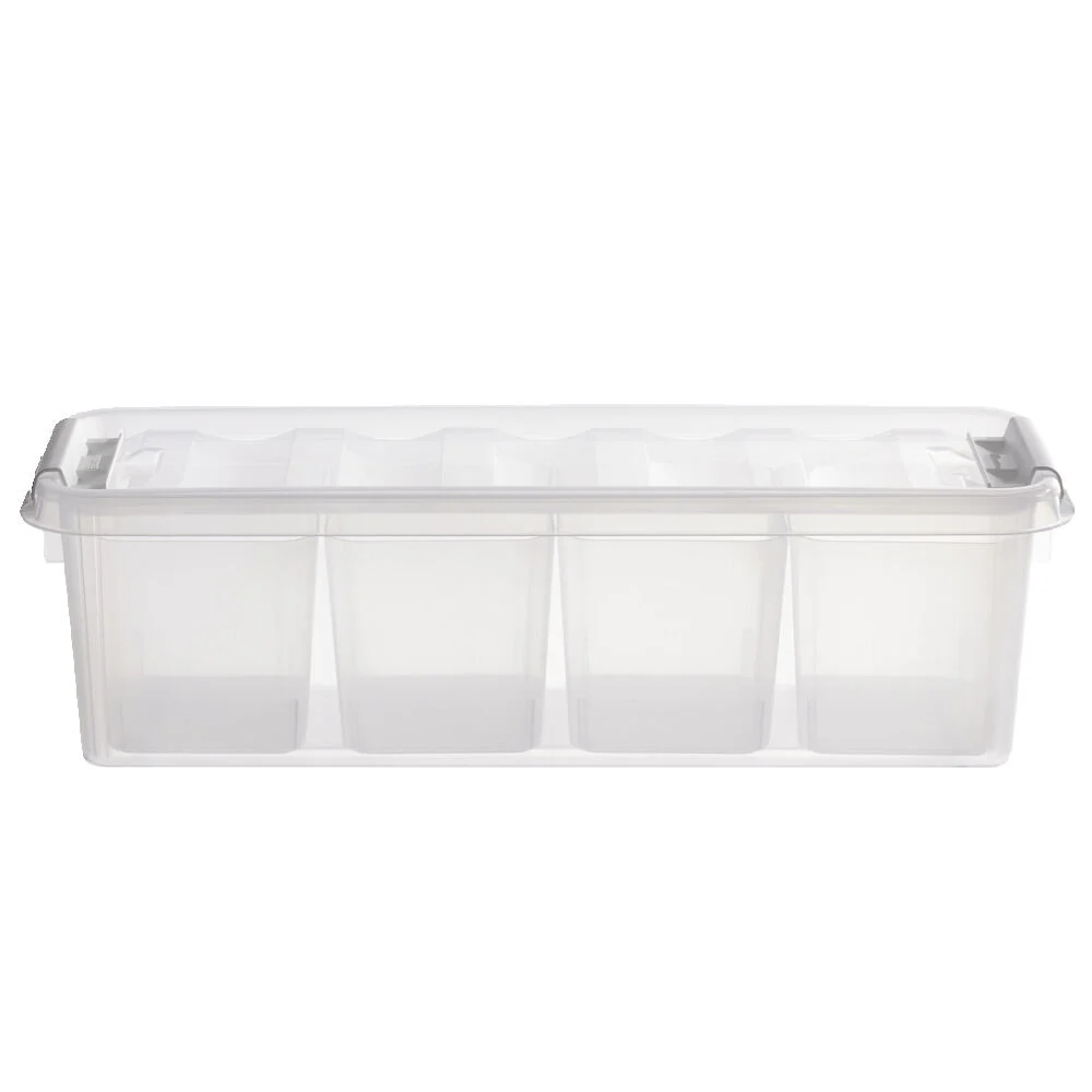 Boîte de rangement compartimentée Smartstore Classic plastique transparent 3,5L
