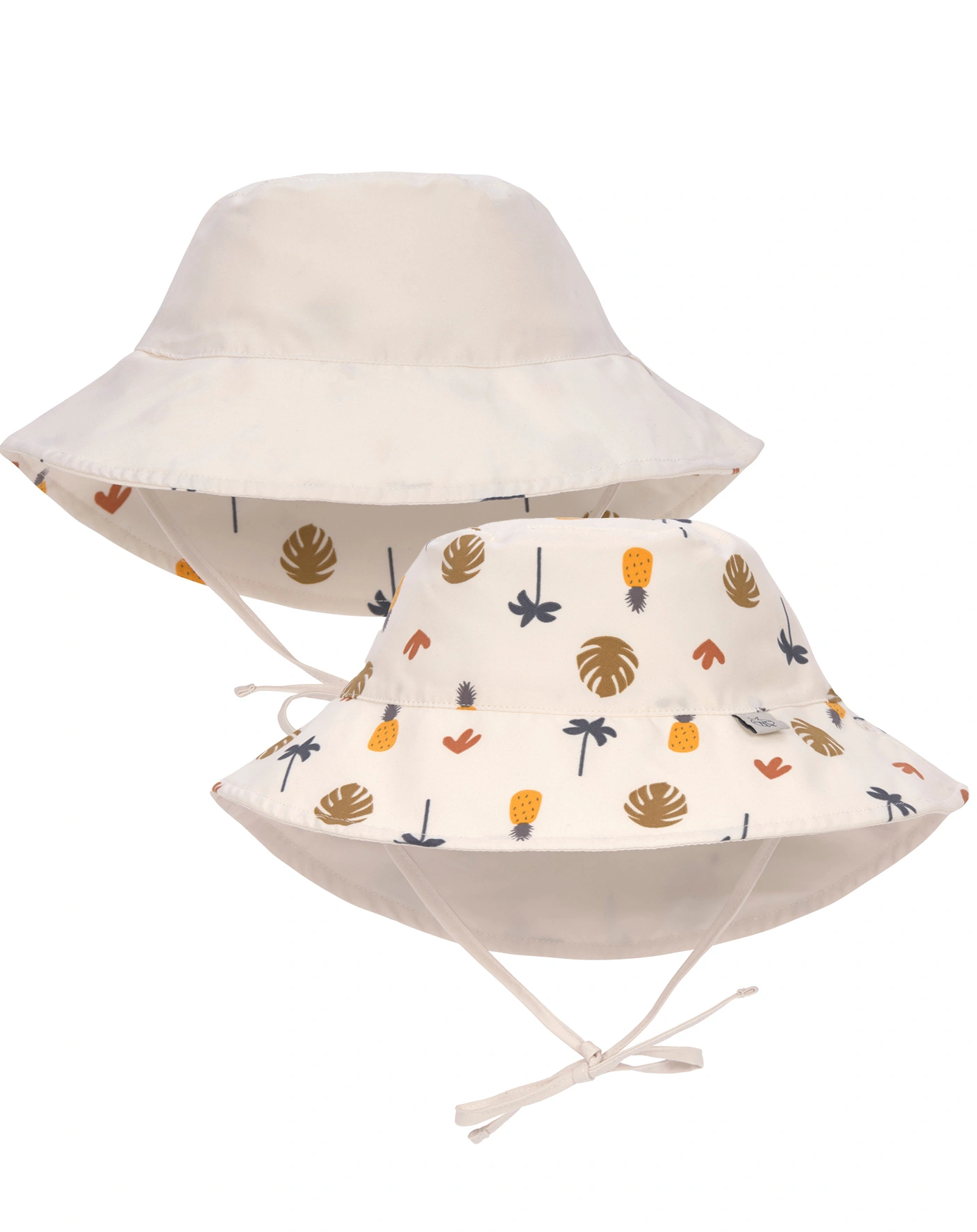 Wendehut BOTANICAL mit Nackenschutz in offwhite
