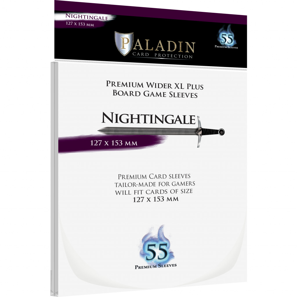 Pochettes Paladin - Nightingale Wider XL Plus - 127 x 153 mm - 55p