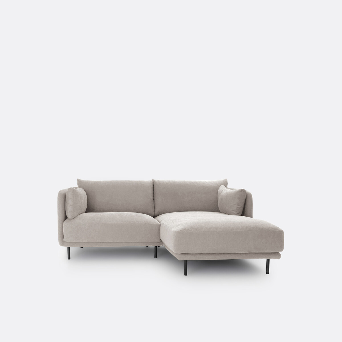 LA REDOUTE INTERIEURS<br>Sofá compacto retangular, tecido texturizado Victor