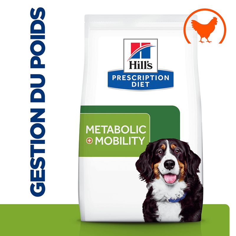 Hill's Prescription Diet Metabolic + Mobility poulet