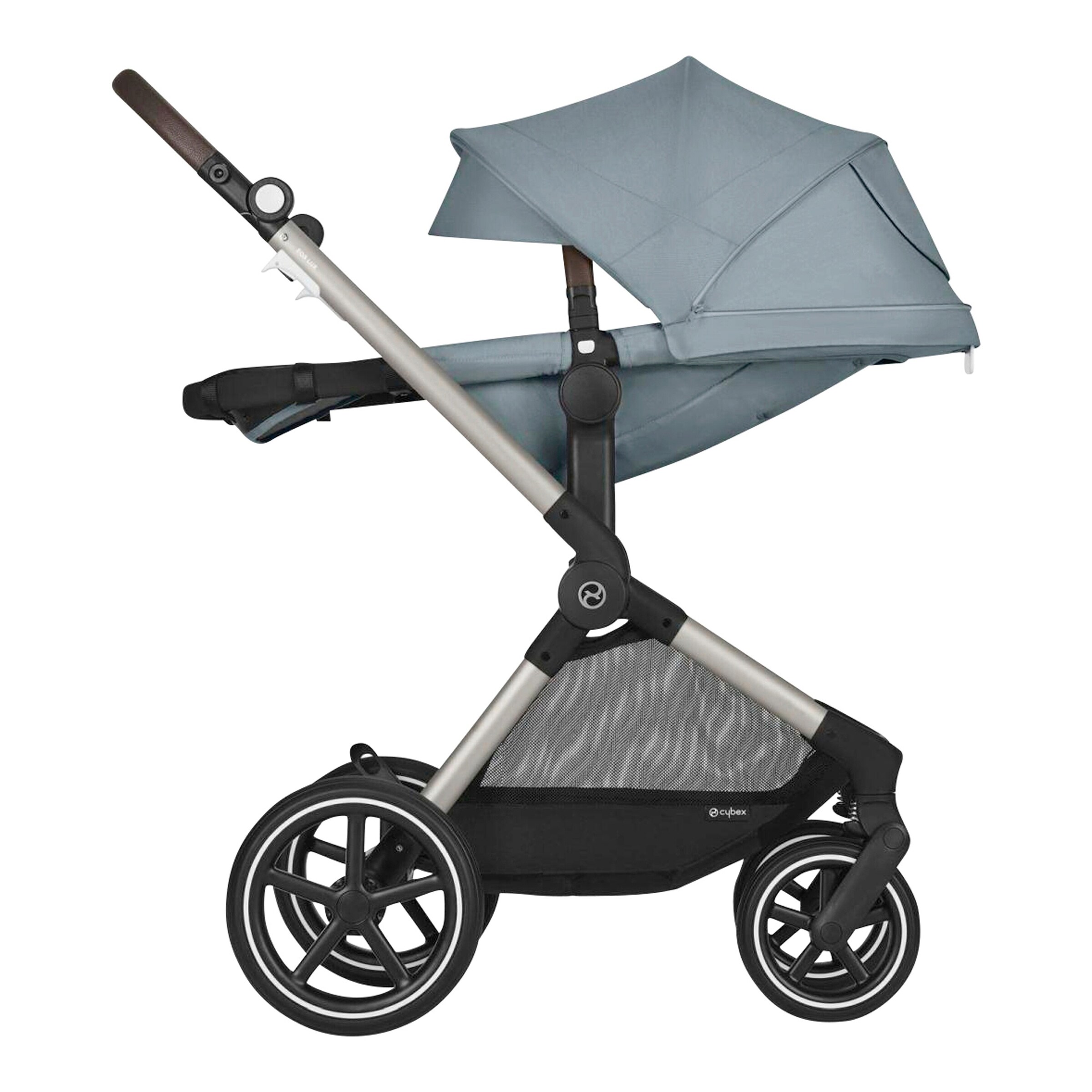 Cybex - GOLD Kombikinderwagen EOS LUX taupe / stormy blue