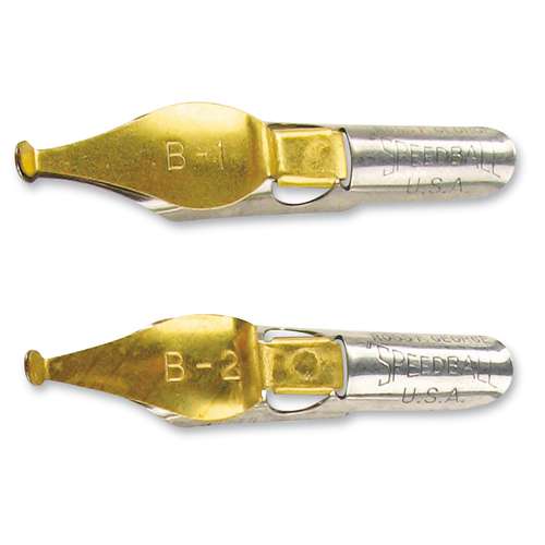 Speedball® A-Serie Schreibfeder 2er-Sets, quadratisch