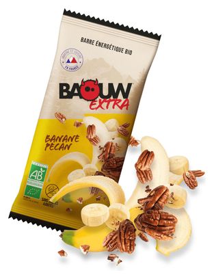 Barre énergétique Baouw Extra Banane/Pécan - 50g