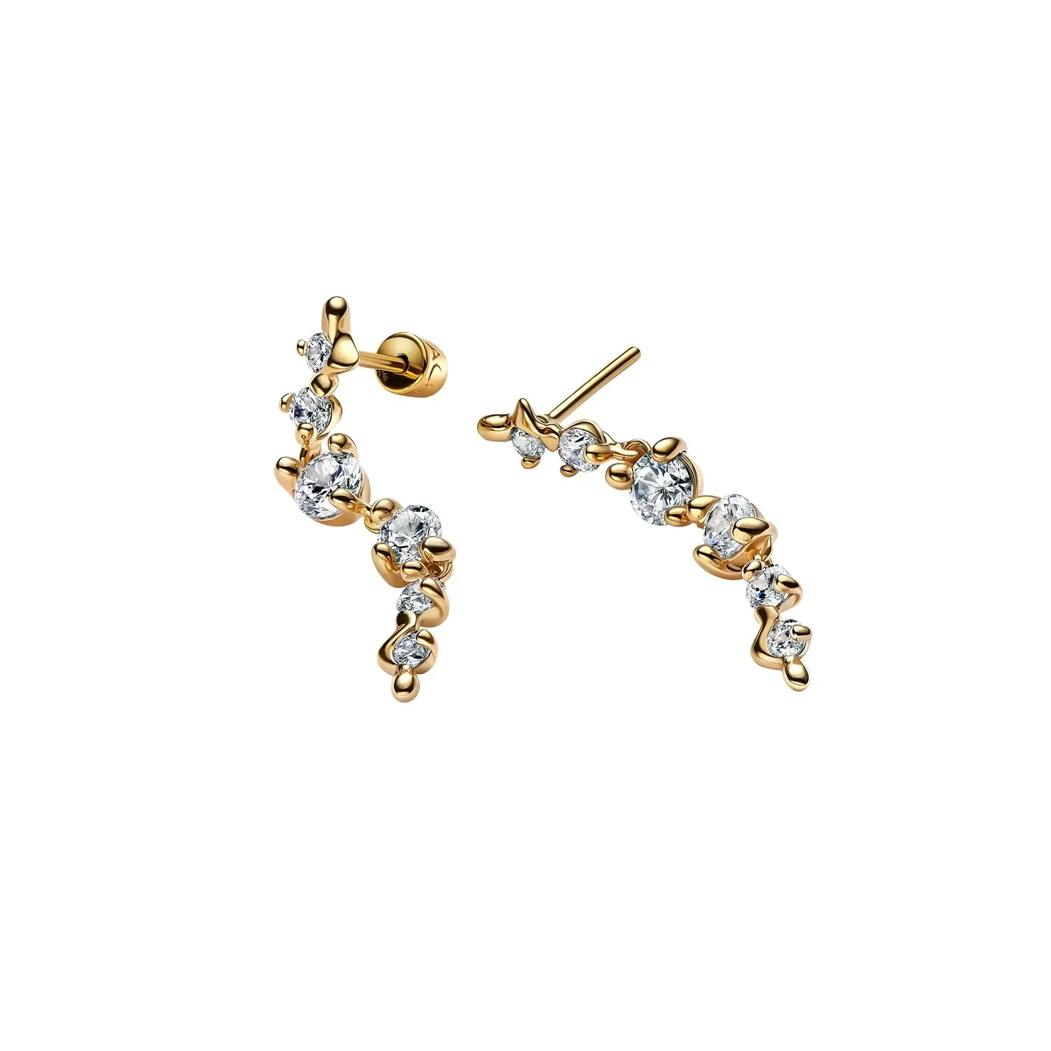 Maria Black Artic Øreringe 18 kt. Forgyldt Sølv 101105YG-M-PAIR