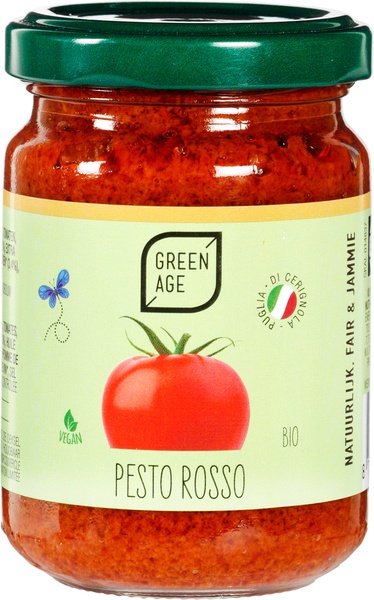 GreenAge Pesto Rood (140 gr)