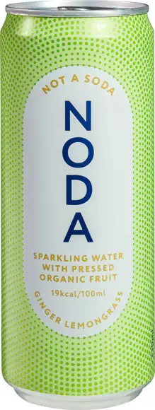 Sparkling water ginger lemongrass