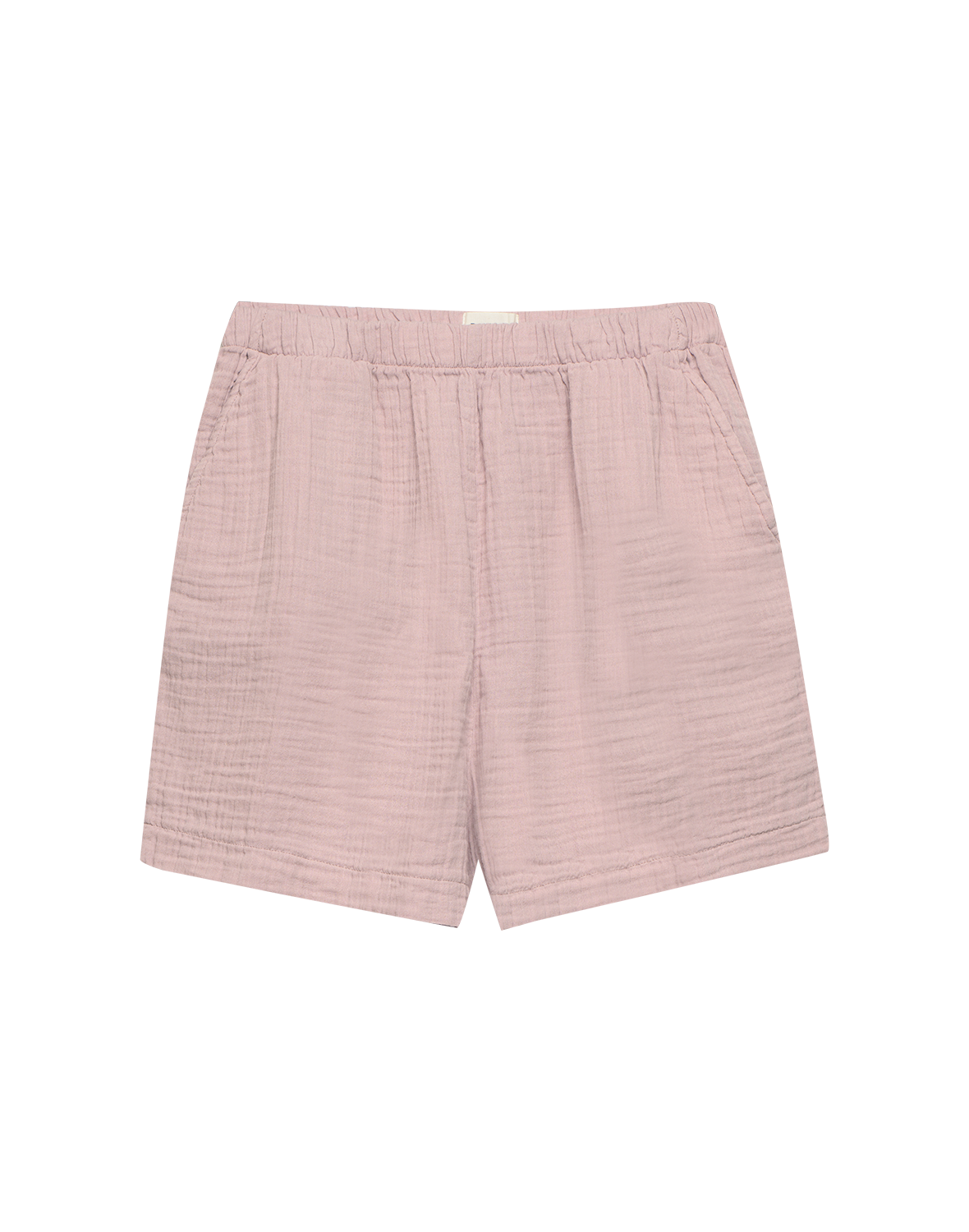 Shorts van mousseline-katoen voor dames
