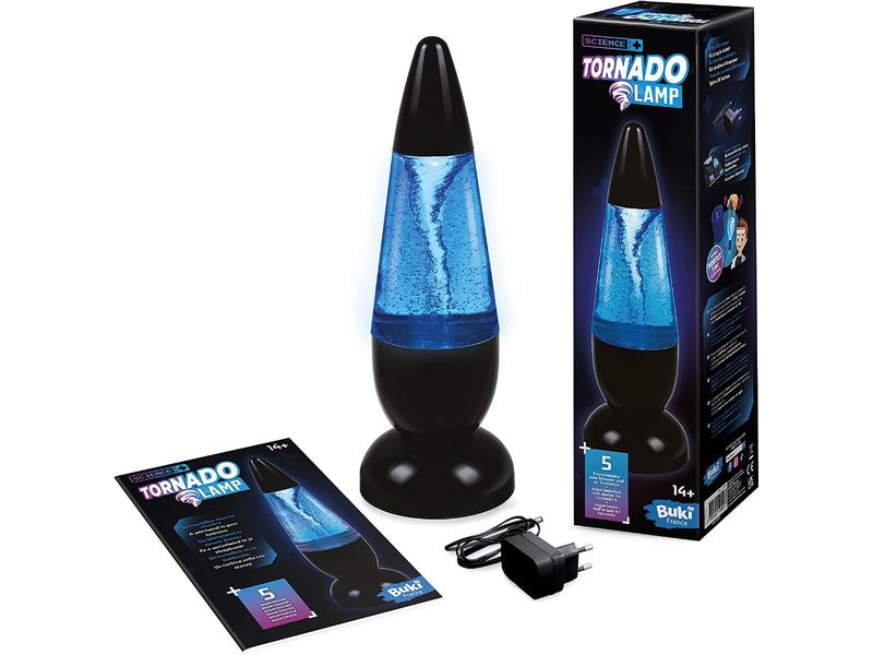 Buki Experimentierkasten Tornadolampe Dekoleuchte mit LED Lampen