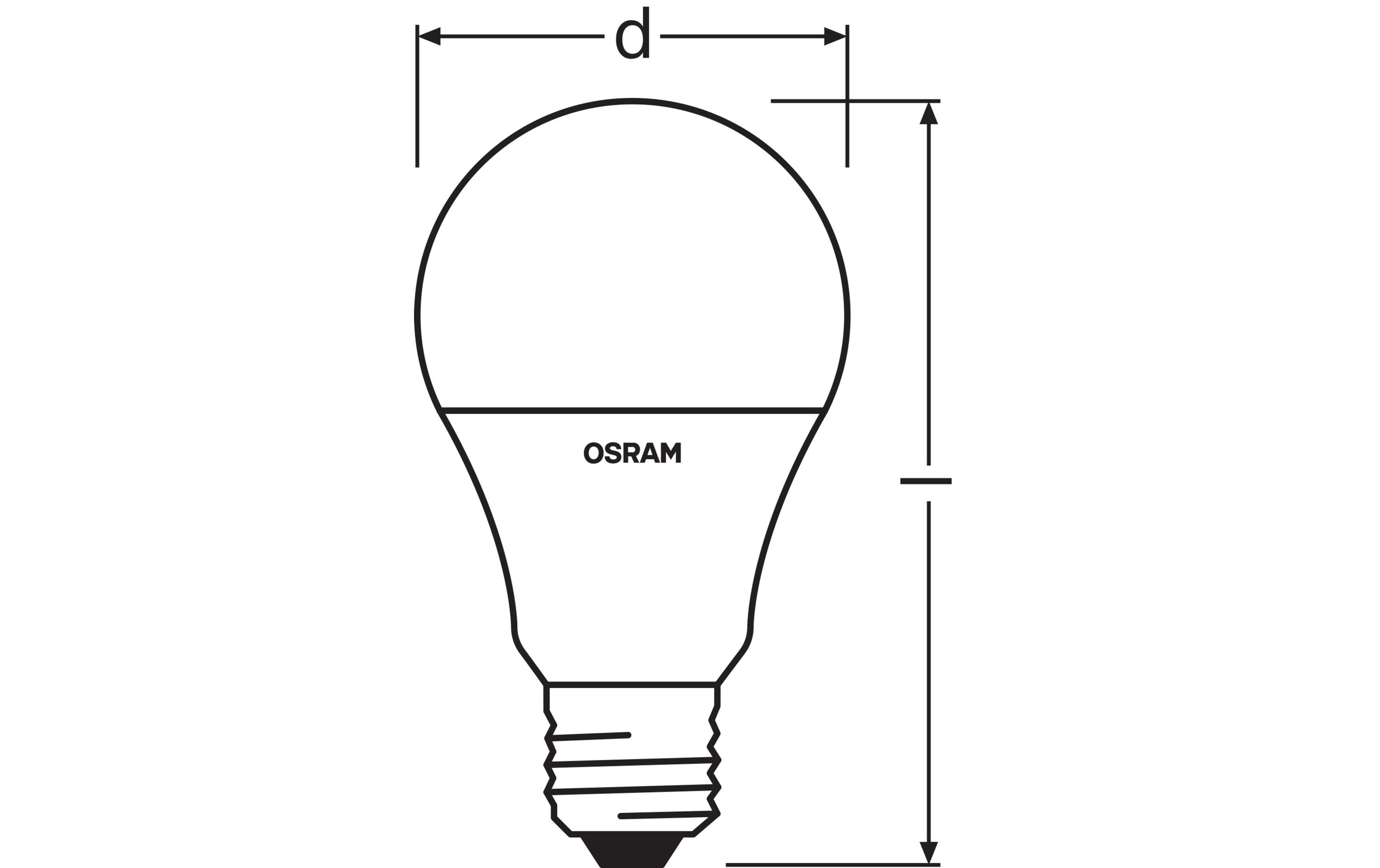 Lampe Star, 9W, E27, RGBW WarmweissLED-RGBW-Lampe mit Fernbedienung