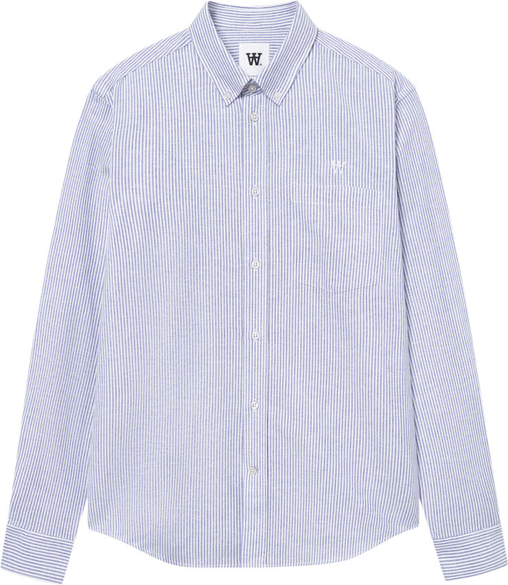 Wood Wood WWAdam Blue   white stripe