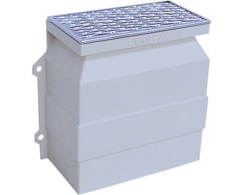Wolfa persrooster voor ventilatieschacht 36x19x2 cm (maaswijdte 30x30 mm)