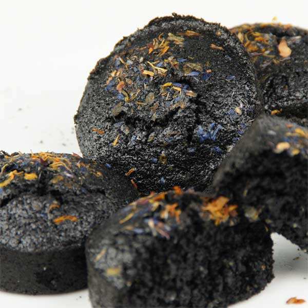 Colorant en poudre noir brillant  - poudre de charbon