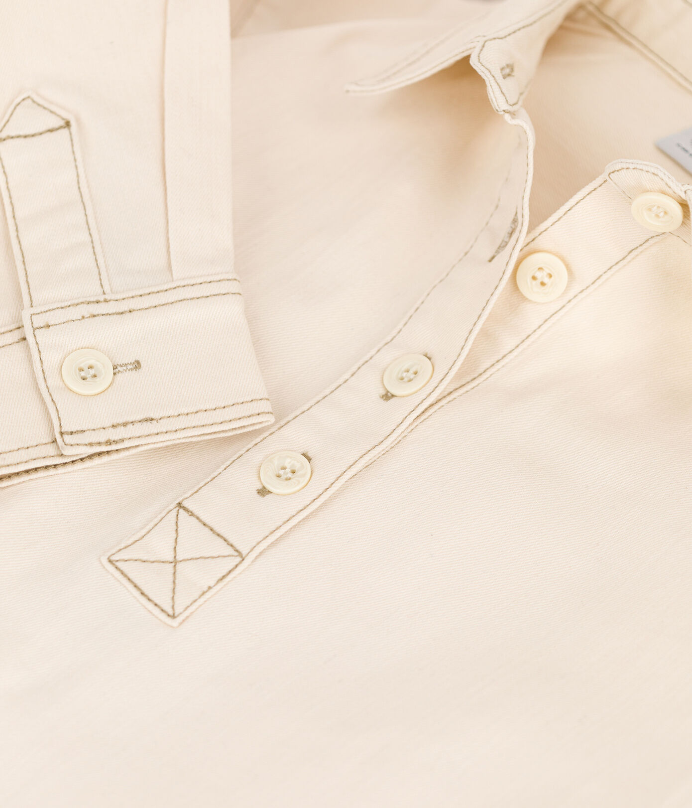 Robe manches longues en denim enfant fille