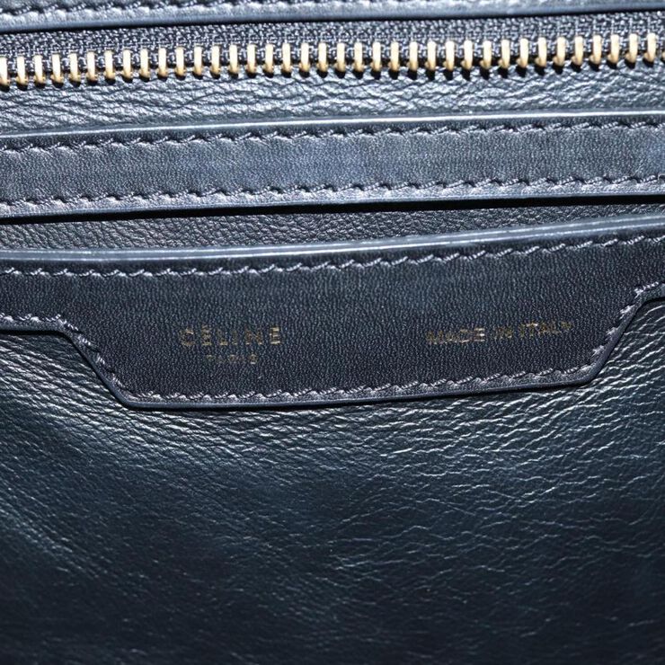 Celine Vintage Celine Handbag Black