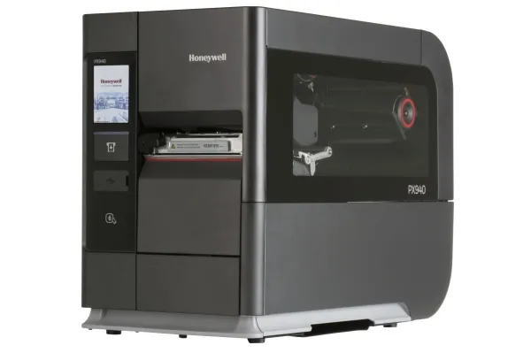 Honeywell PX940V - Etiketprinter - direkte termisk/termisk overførsel - Rulle (11,4 cm) - 300 dpi - op til 300 mm/sek. - USB 2.0, LAN, NFC, USB 2.0 vært, RS232 - tilbagespoler
