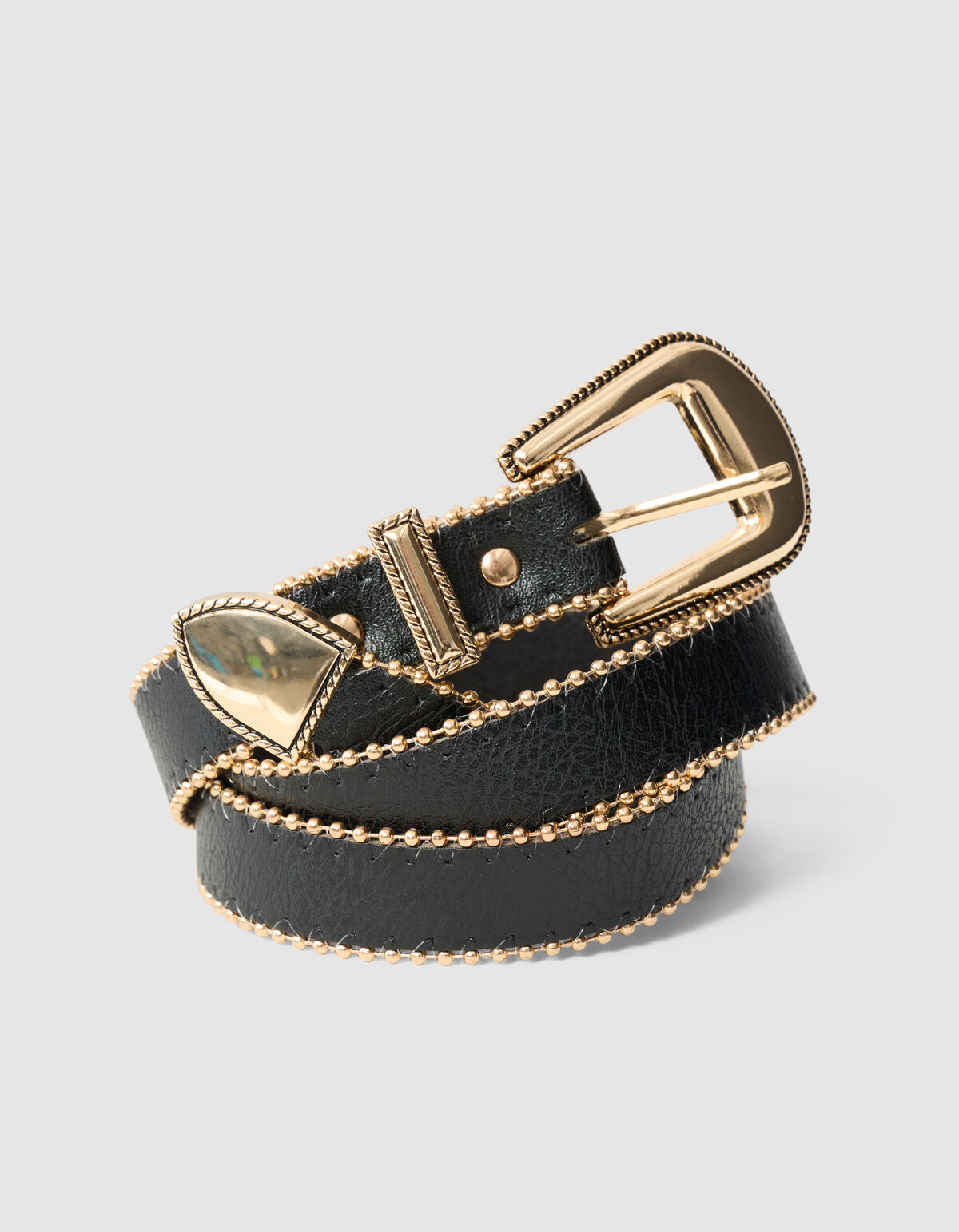 Ball Chain Riem Zwart