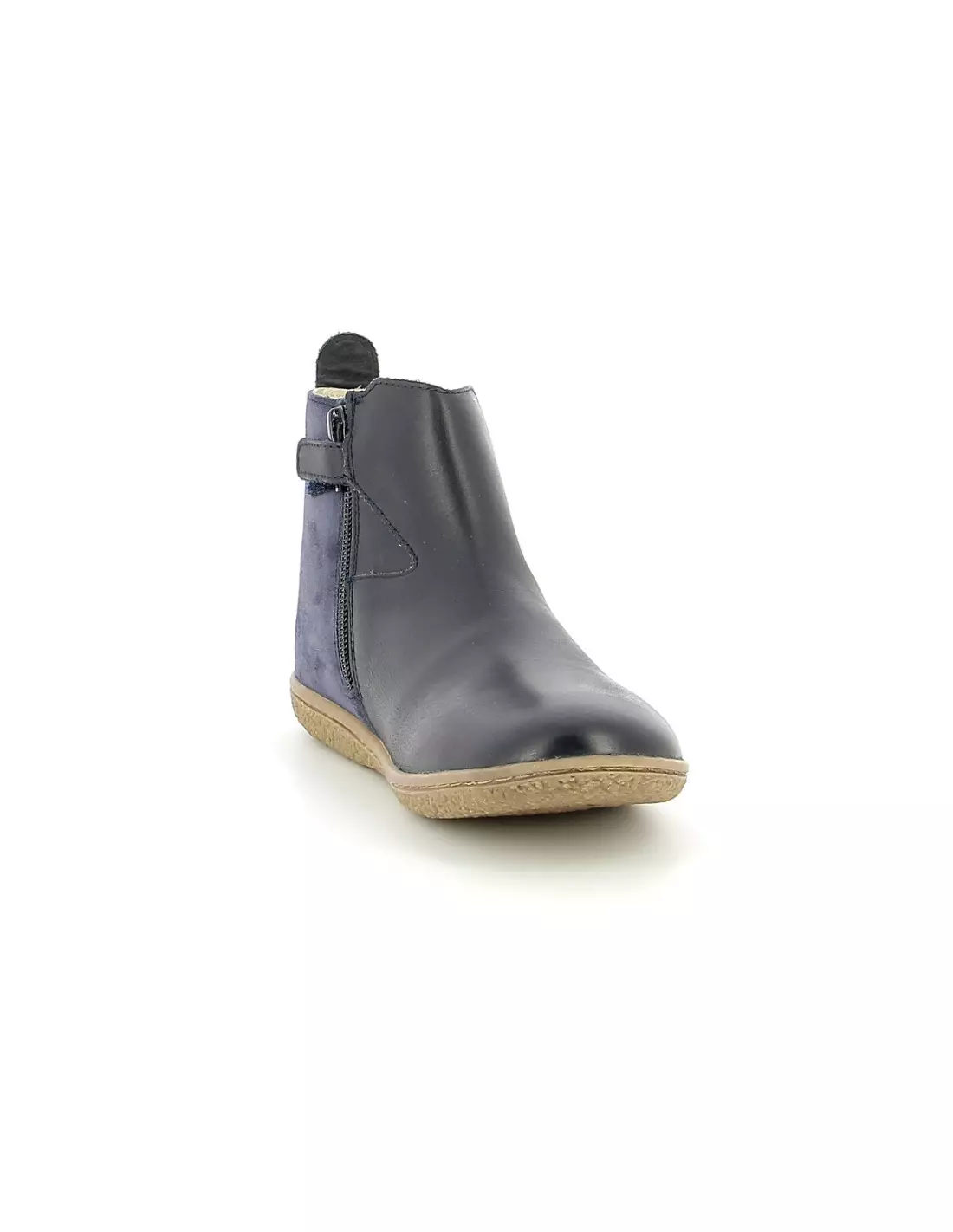 KICKERS VERMILLON - Boots & bottines Marinemetallise