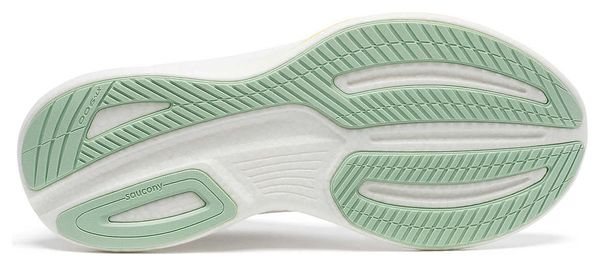 Chaussures Running Saucony Ride 17 Blanc Femme