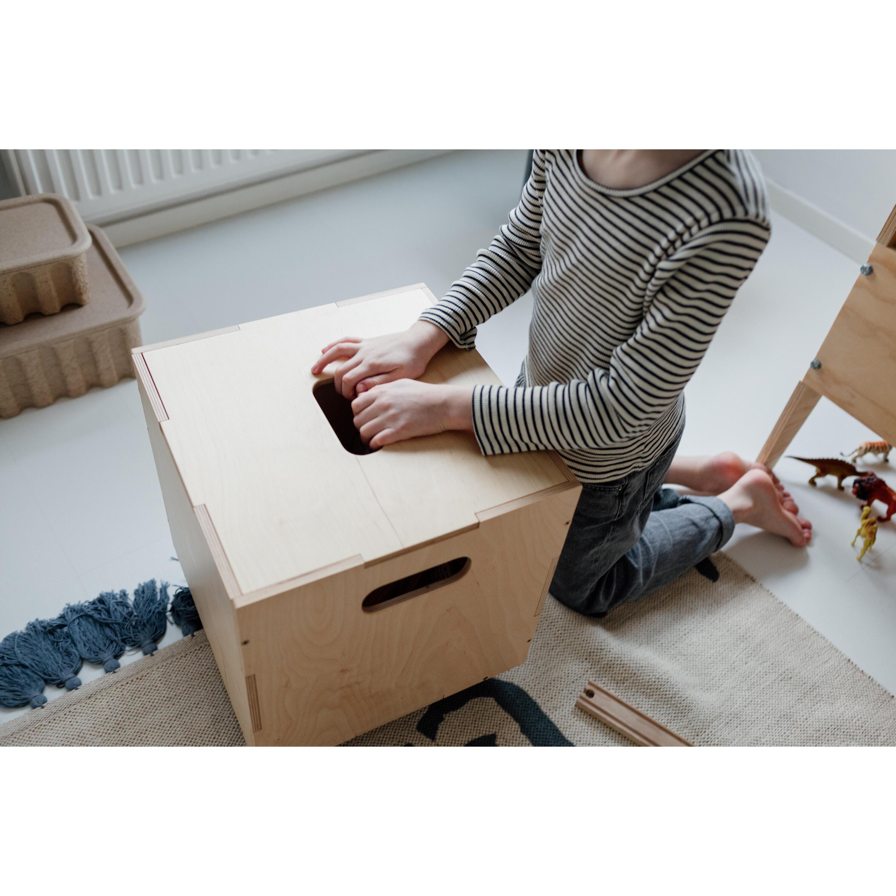 Cube Storage opbergbak blue
