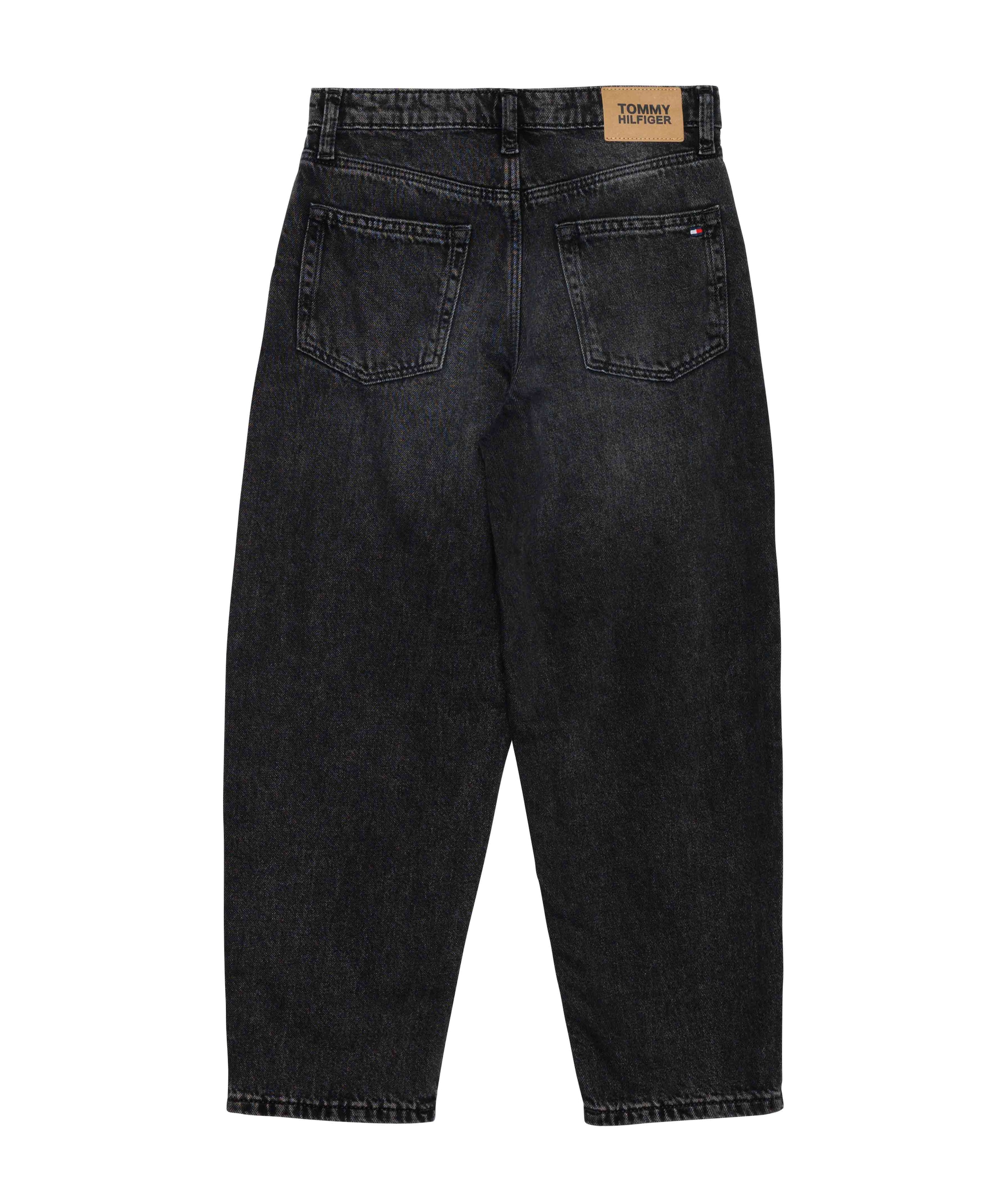 Tommy Hilfiger BARREL BLACK USED JEANS jongens jeans zwart
