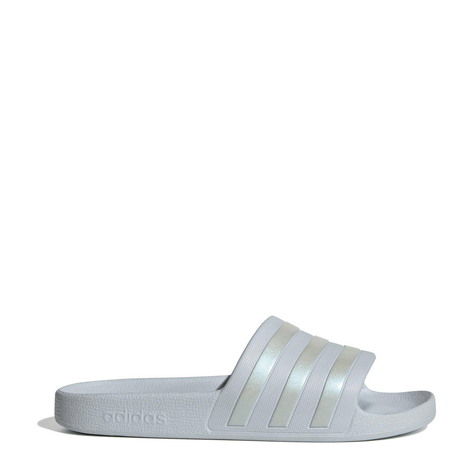 adidas Adilette Aqua badslippers grijs/metallic