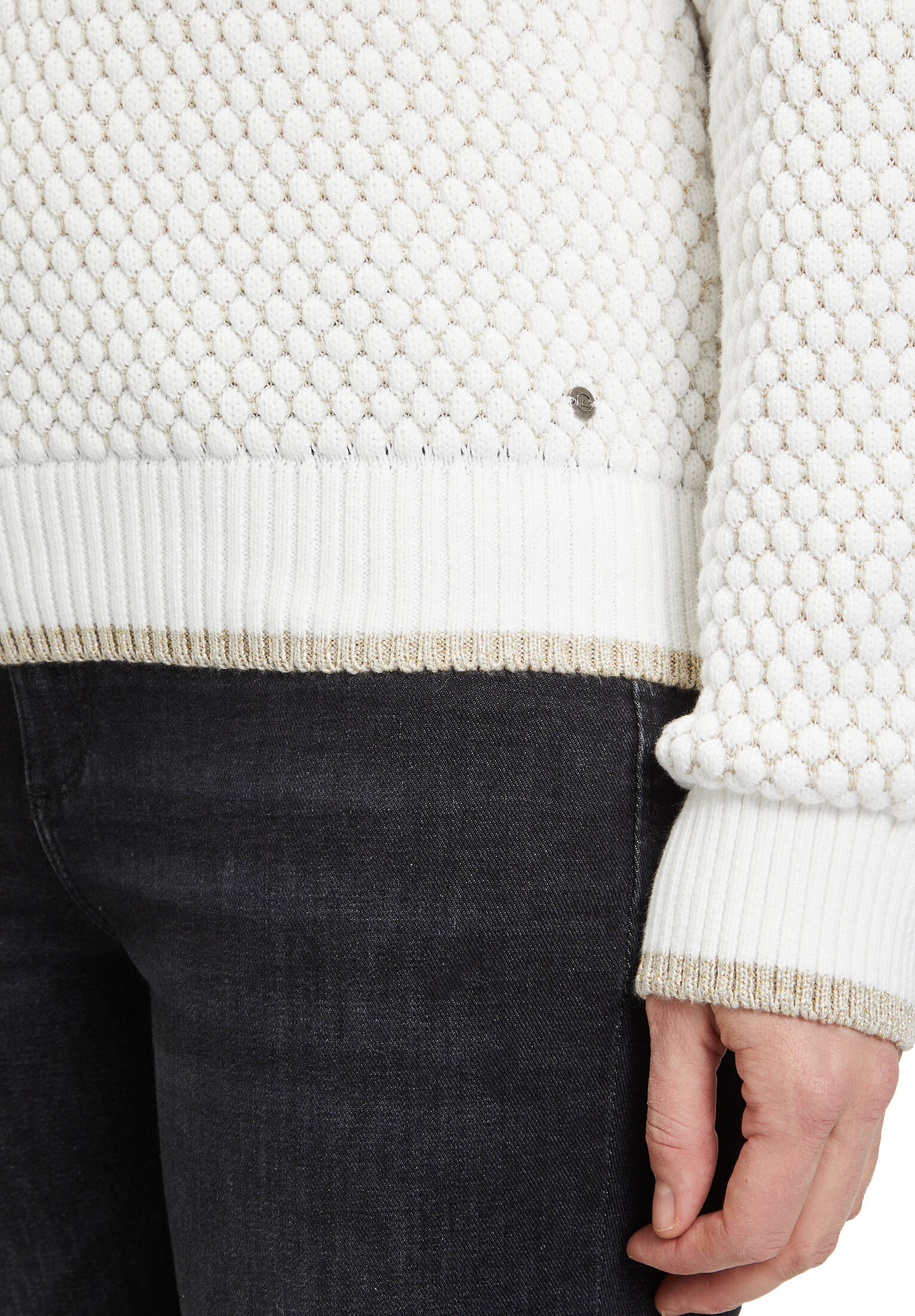 Betty & Co| Damen Strickpullover mit Struktur