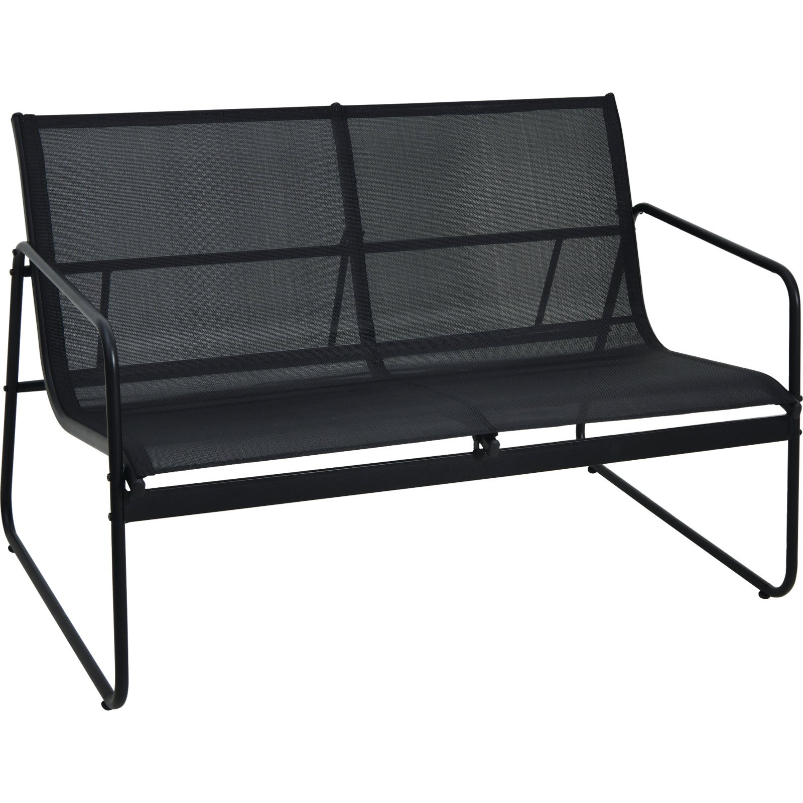 Gartenlounge Sevilla schwarz
