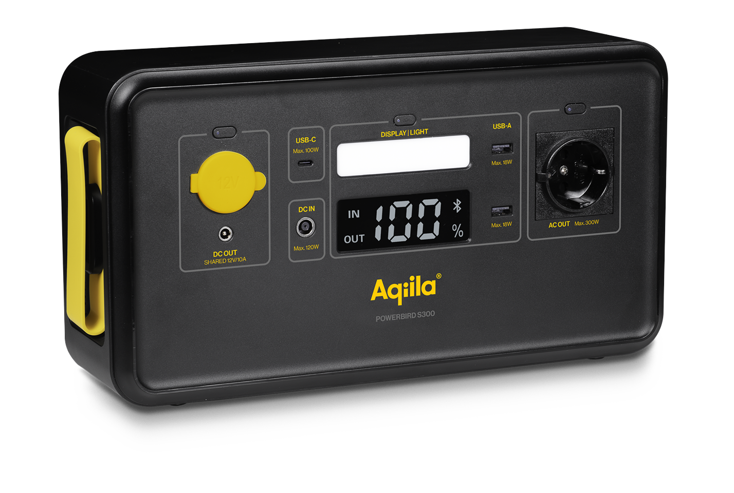 Aqiila - Powerbird S300 - Bærbar kraftstation, 294Wh / 300W
