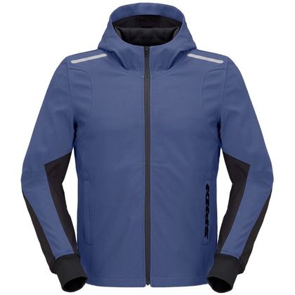 Blouson Spidi HOODIE ARMOR LIGHT - Bleu / Noir