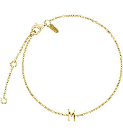 Design Letters Armb?nd - M - 18K Guldbelagt