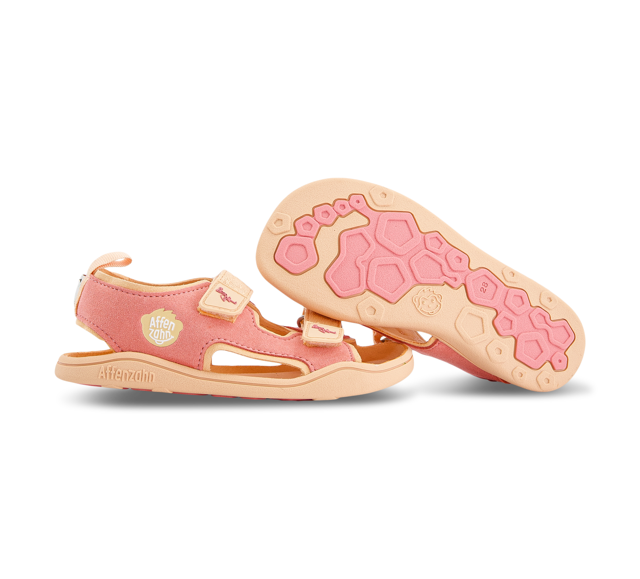 Affenzahn Sandale Vegan Airy - Offene Sandalen rosa