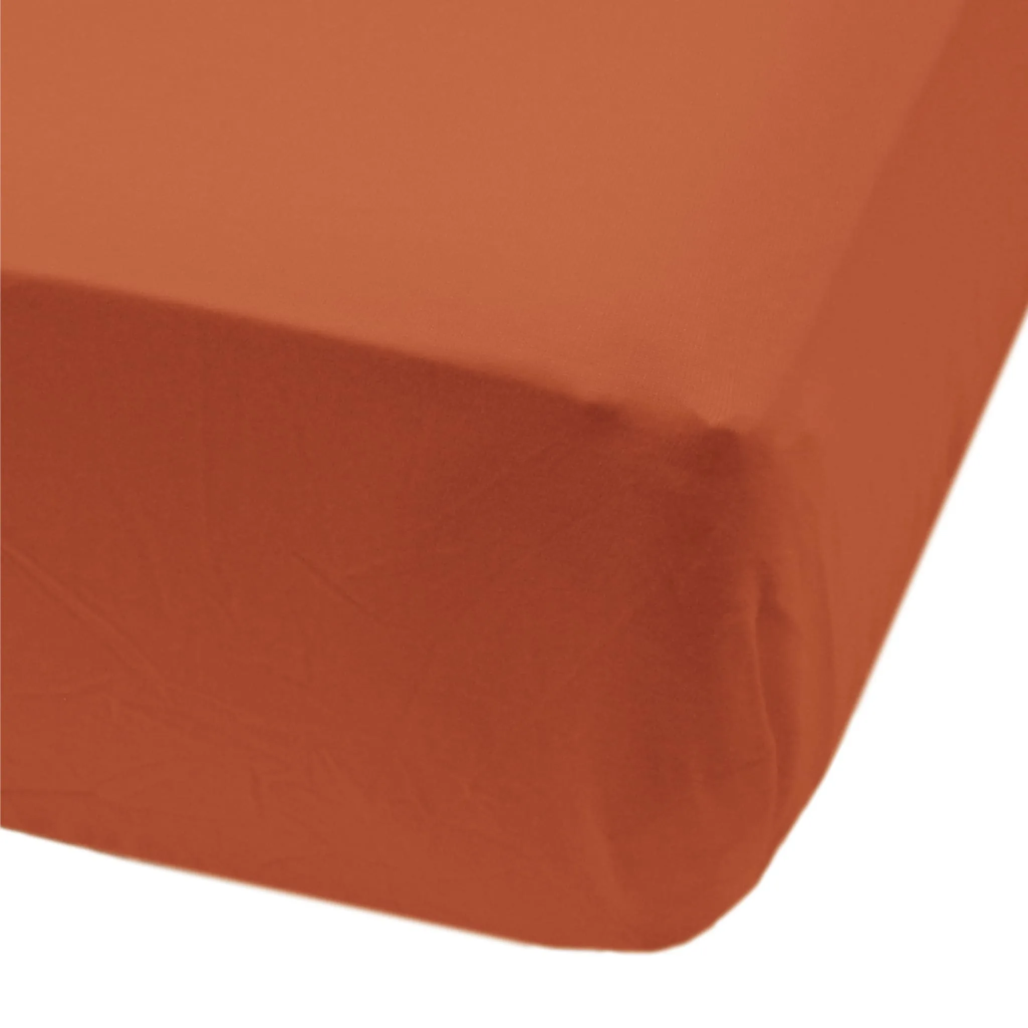 Perlimpinpin Drap Contour pour Lit de Bébé - Rouille