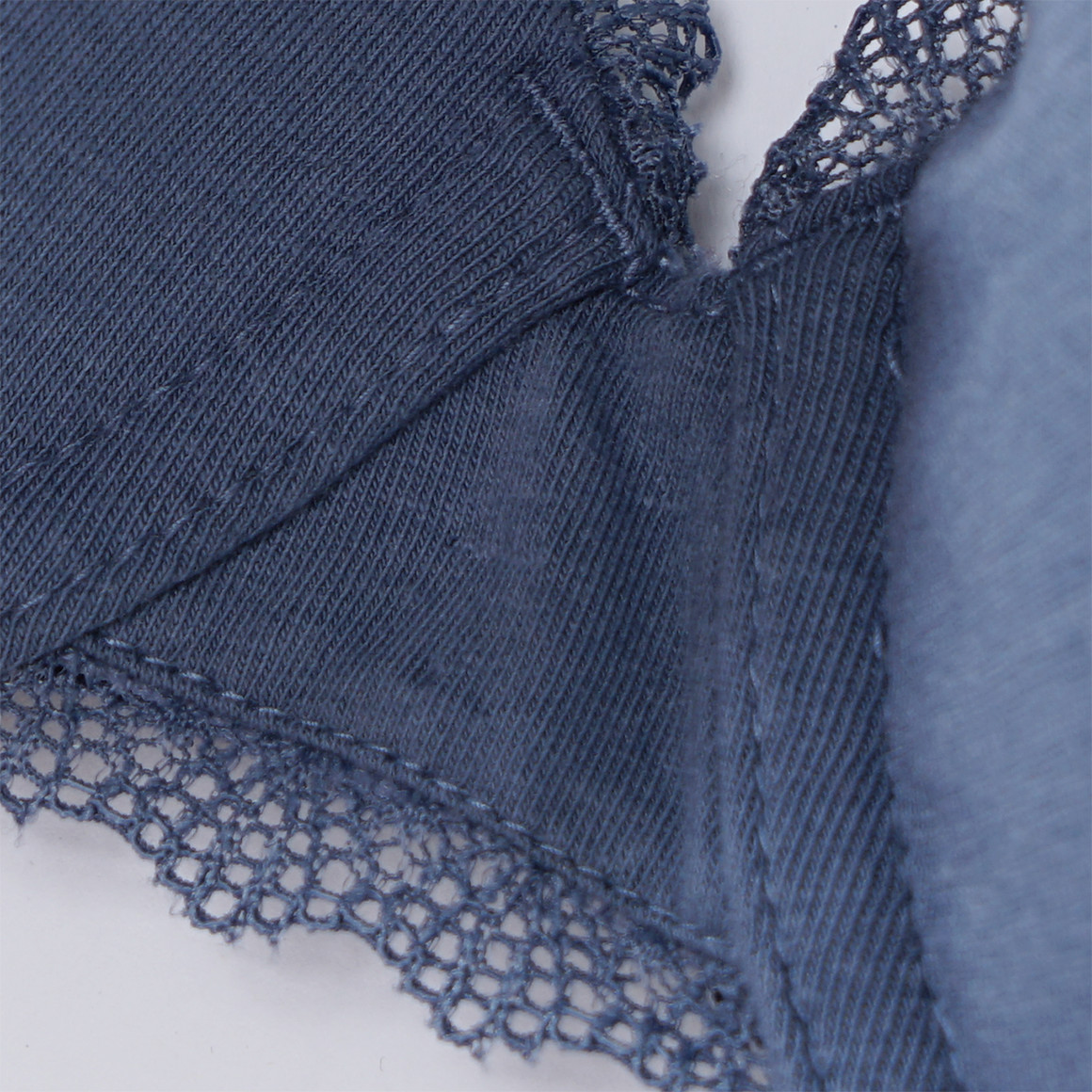 Gina Benotti 2 Damen Bügel-BHs mit Spitze blau / hellblau