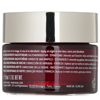 Nuxe Merveillance Lift Concentrado Corretor de Rugas Creme Firmador de Noite  50ml/1.7oz