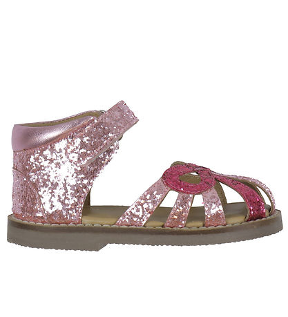 Konges Sløjd Sandalen - Bow - Flamingo Feder
