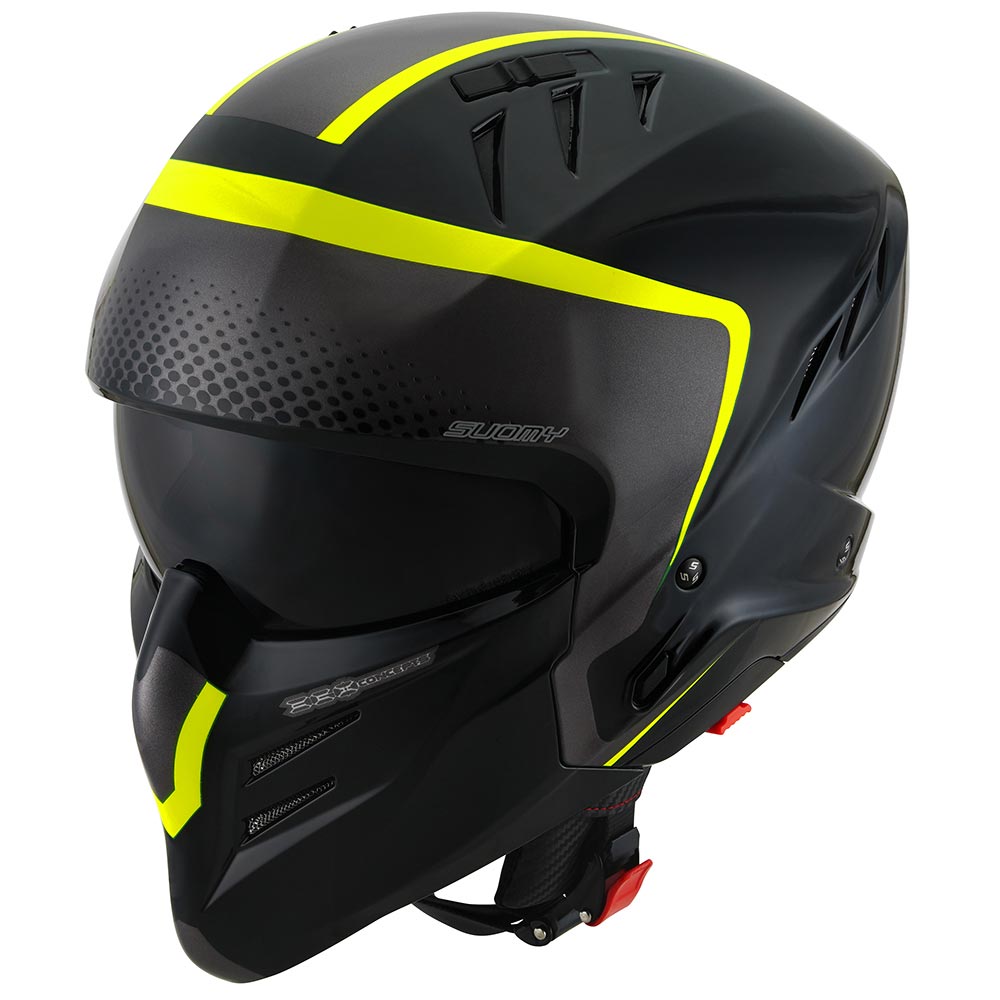 Suomy - Casque Armor Crew Noir / Jaune