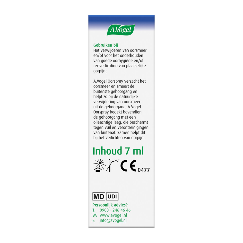 A.Vogel Oorspray Oorpijn20 ml
